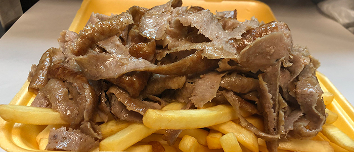 Doner Meat & Chips Meal 