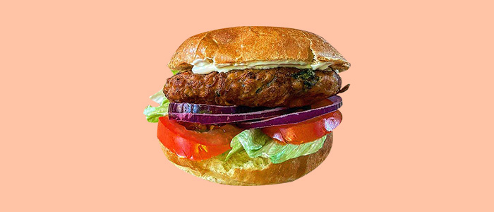 Veggie Burger  Plain 